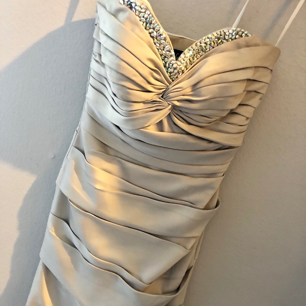 La Femme sweetheart dress